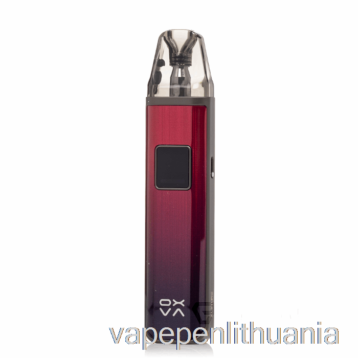 Oxva Xlim Pro 30w Pod System Blizgus Raudonas Vape Skystis
